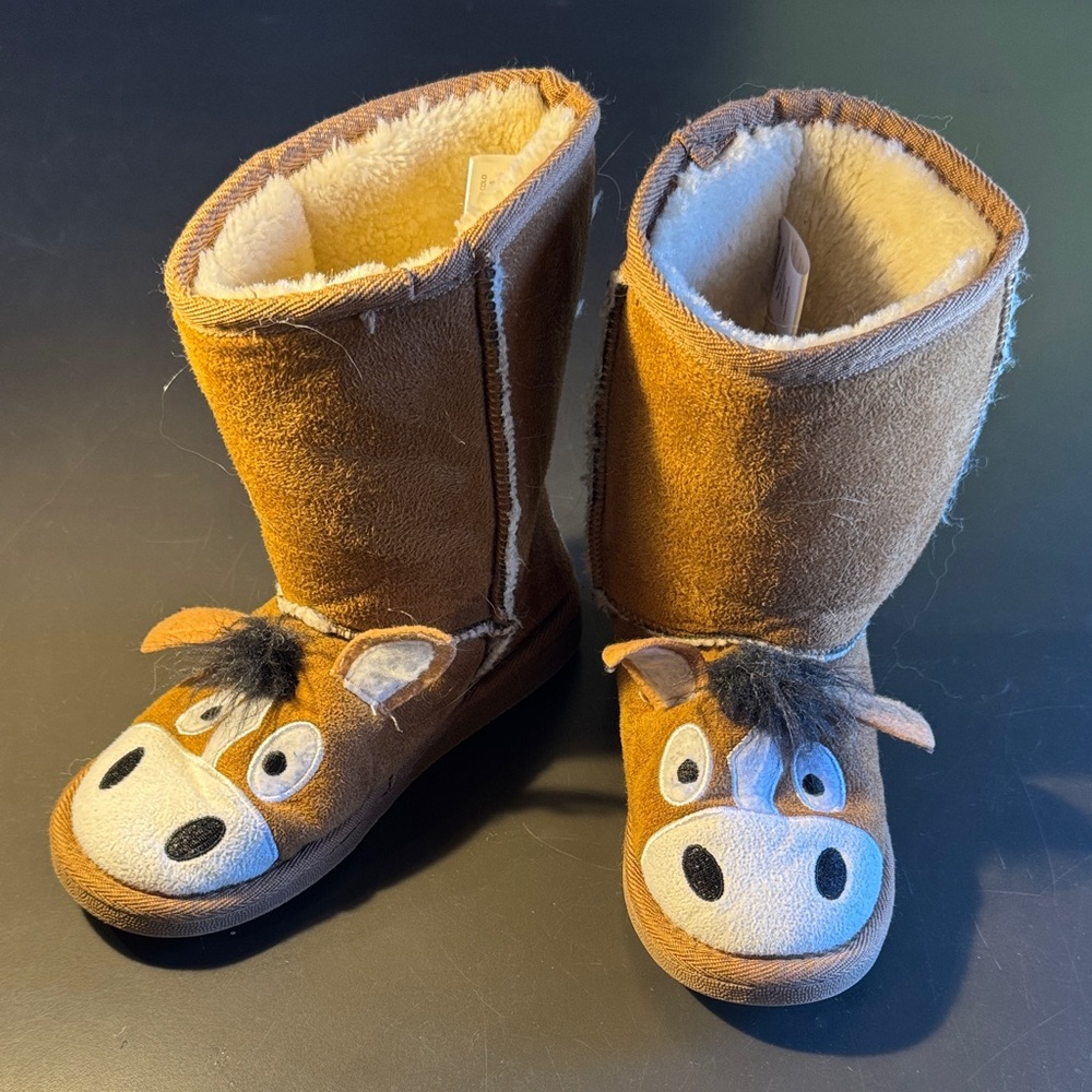 Lazy One Horse Slipper Boots